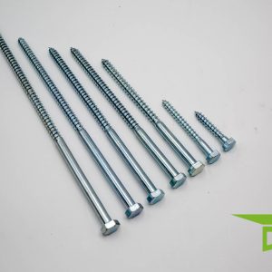 6-Kant Schraube mit Spitzgewinde zur Wandbefestigung