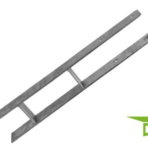 Pfostenträger H-Form 140 mm