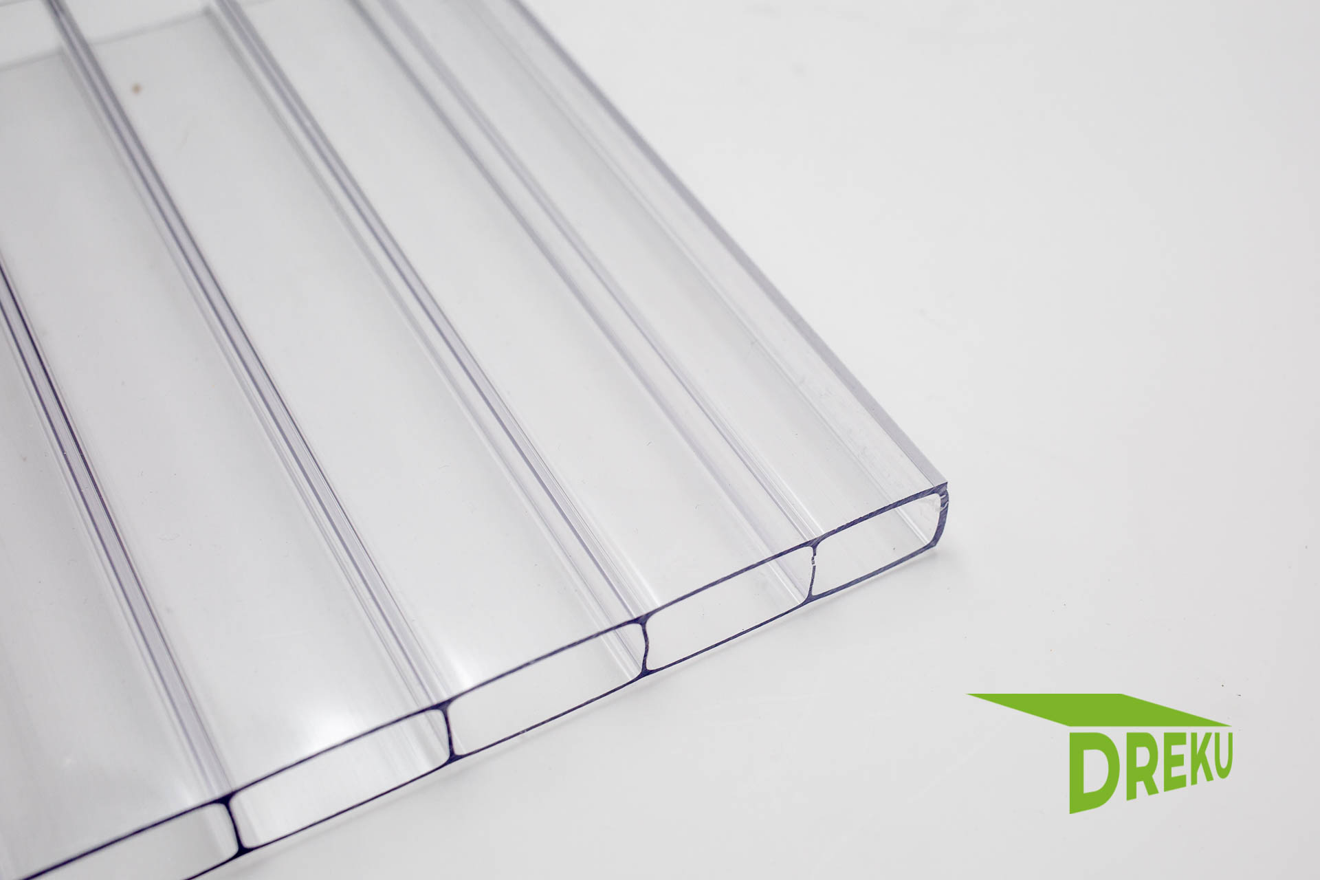 Polycarbonat-Stegplatte 16 mm klar' BASIS