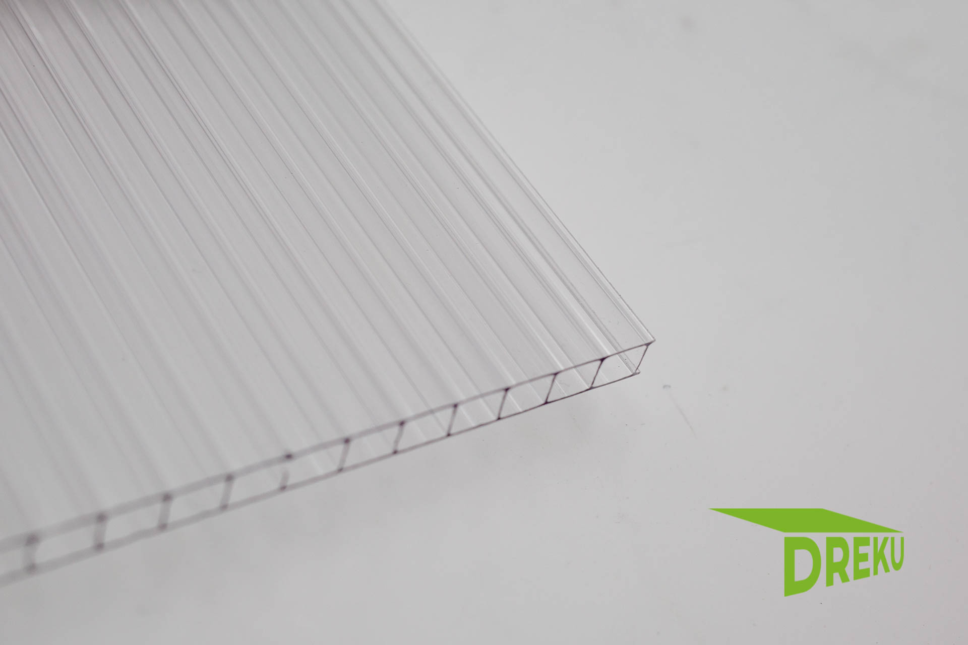 Polycarbonat-Stegplatte 6 mm klar'