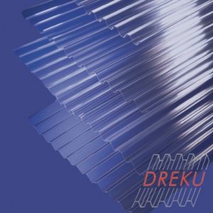 Lichtplatte aus Polycarbonat - 250/49 "klar"