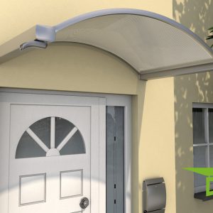 Rundbogenvordach Bremen | EDELSTAHLOPTIK